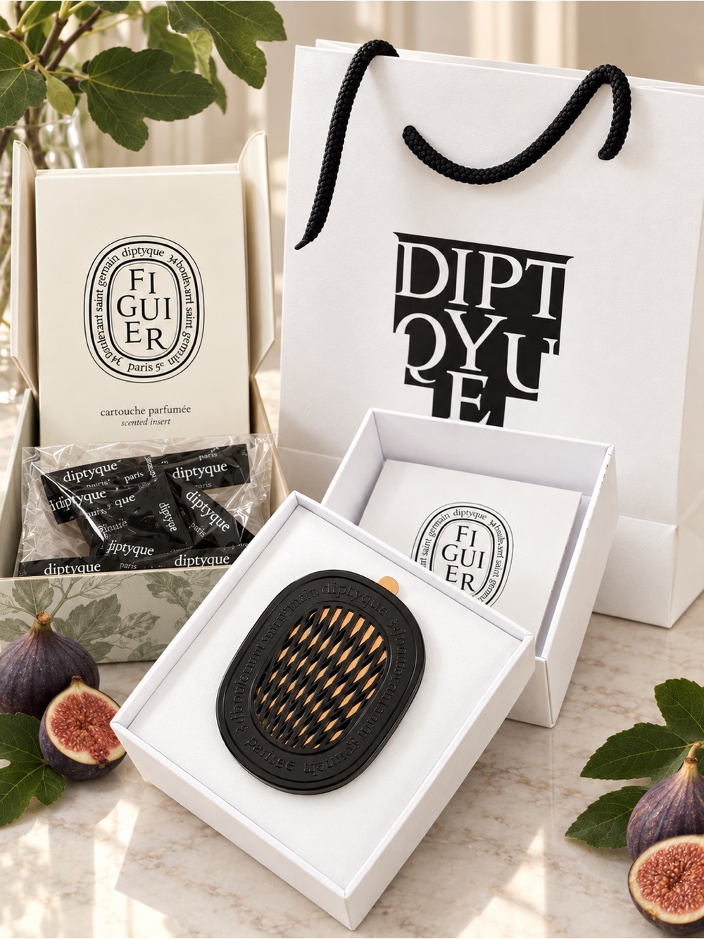 DIPTYQUE
Car Diffuser with Figuier (Fig) Insert set